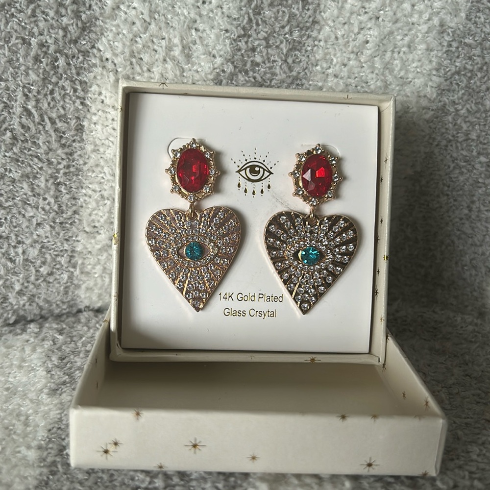 Evil eye earrings 🧿🪬